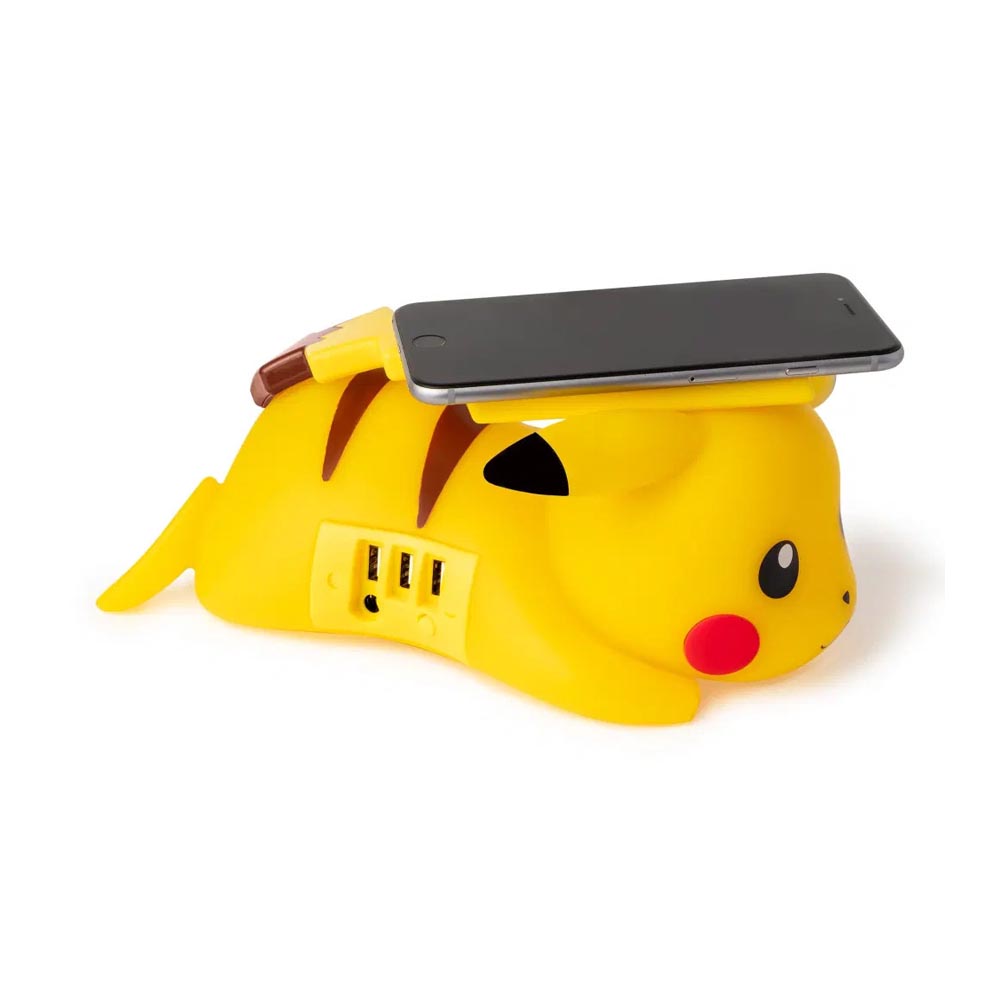 Caricatore Wireless e USB Pikachu
