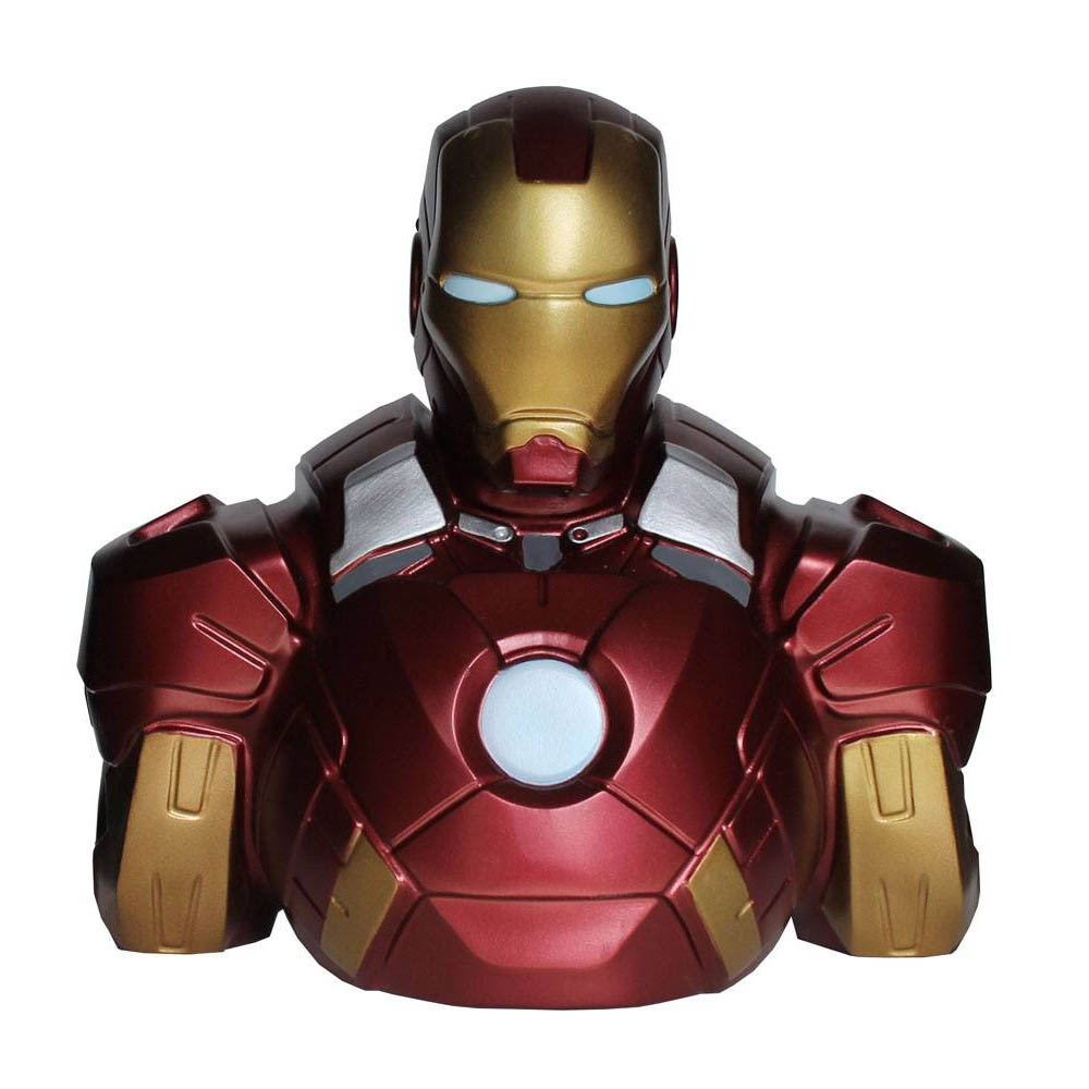 Salvadanaio busto Iron Man