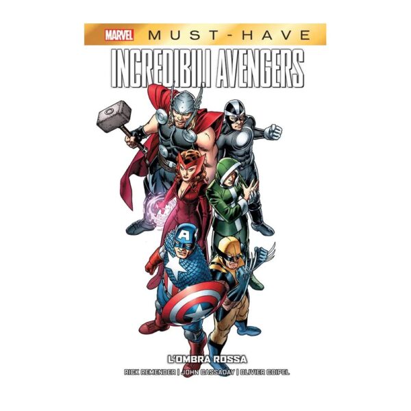 Incredibili Avengers - l'Ombra Rossa - Marvel Must Have
