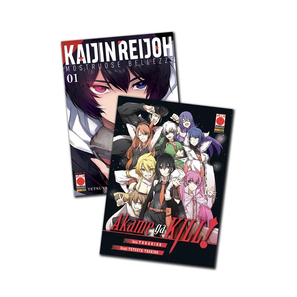 Kaijin Reijoh - Mostruose Bellezze vol. 01 + Akame ga Kill! vol. 1 Variant (Pack)