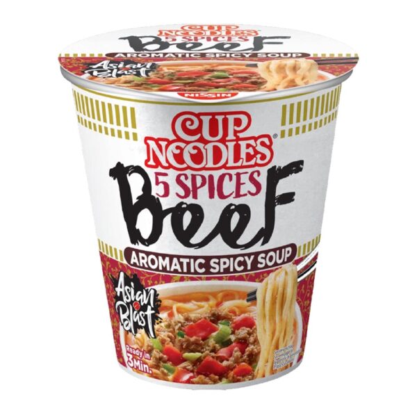 Cup Noodles Nissin - Beef (manzo)