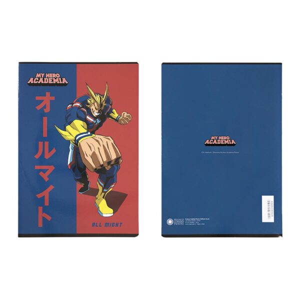 Quaderno My Hero Academia (righe) - All Might