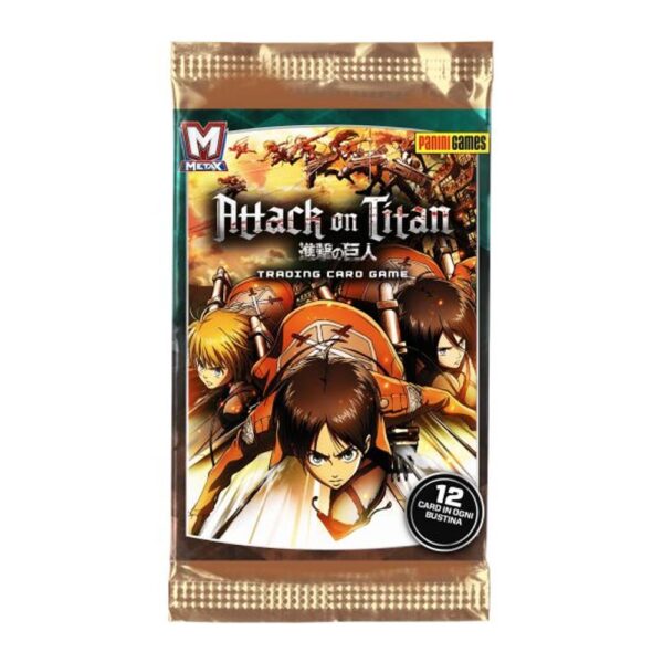 Attack On Titan Trading Card Game - Bustina Singola