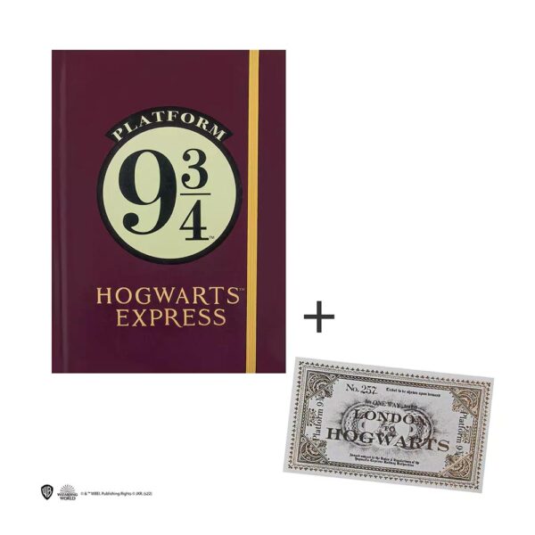 Notebook Hogwarts Express + Biglietto