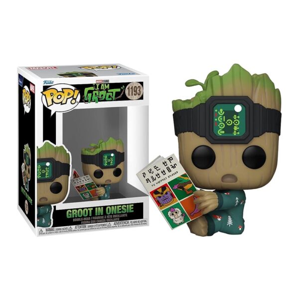Funko POP! I Am Groot - 1193 Groot with Book