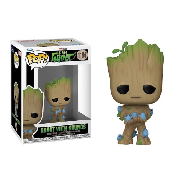 Funko POP! I Am Groot - 1194 Groot with Grounds
