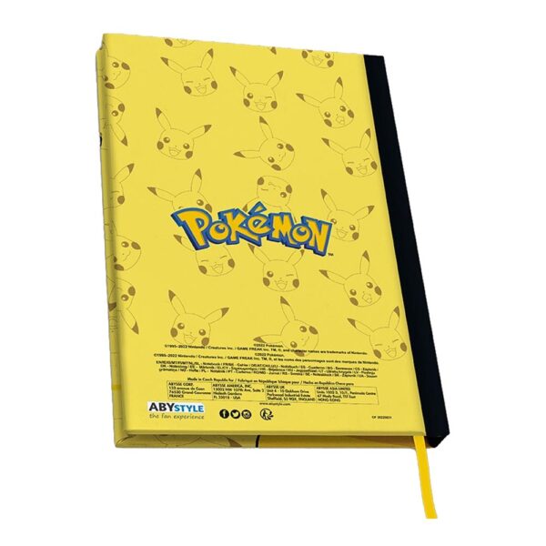 Pokémon - Notebook A5 - Pikachu (retro)