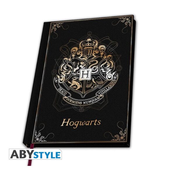 Harry Potter - Notebook A5 - Premium Hogwarts