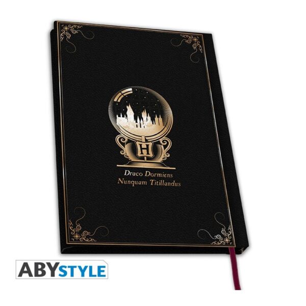 Harry Potter - Notebook A5 - Premium Hogwarts (retro)