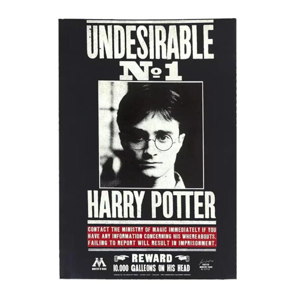 Harry Potter - Notebook A5 - Undesirable N°1