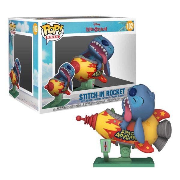 Funko POP! Rides Lilo & Stitch - 102 Stitch In Rocket