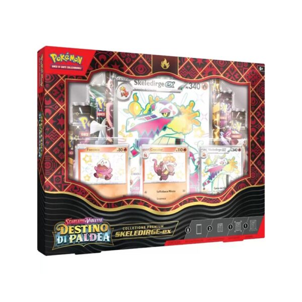 Pokémon - Collezione Premium Destino di Paldea (Skeledirge EX)