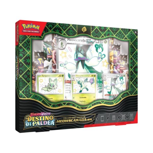Pokémon - Collezione Premium Destino di Paldea (Meowscarada EX)