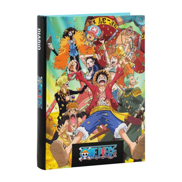 Diario non datato - One Piece (Blu)