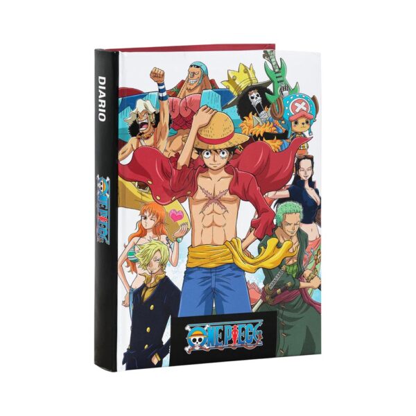 Diario non datato - One Piece (Rosso)