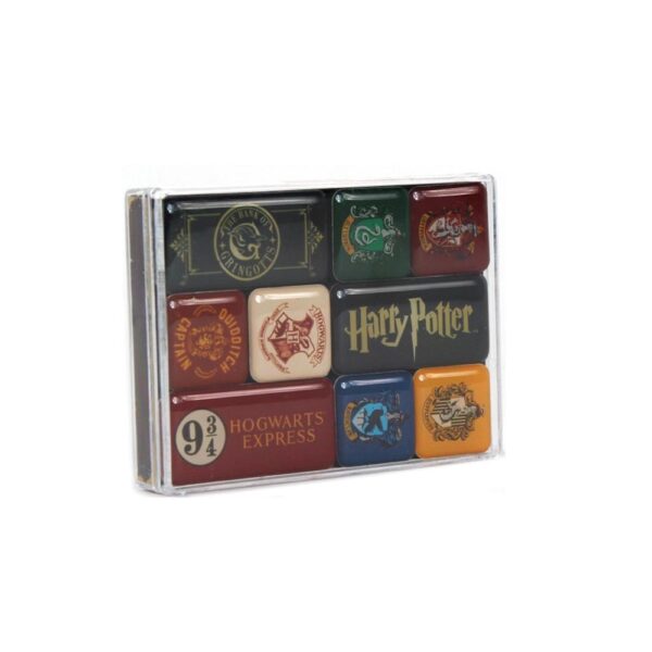 Set di 9 Magneti - Loghi Harry Potter