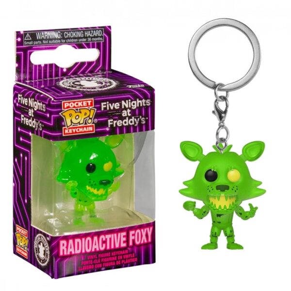 Pocket POP! Keychain Five Nights At Freddy's - Radioactive Foxy
