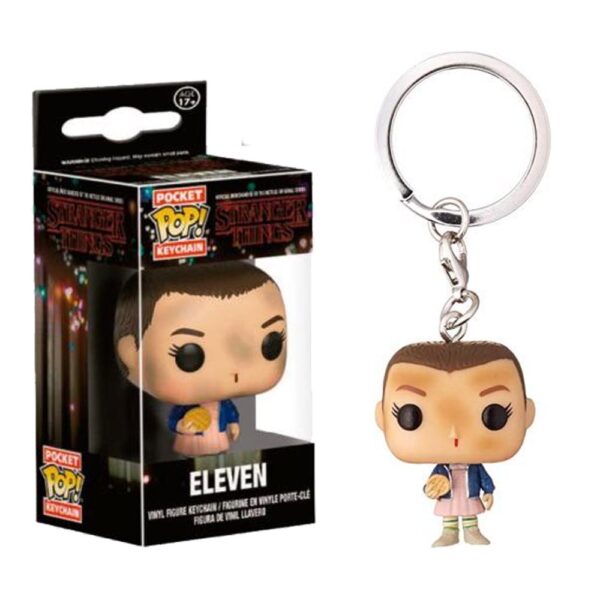 Pocket POP! Keychain Stranger Things - Eleven with Eggos
