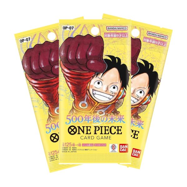 One Piece Card Game - OP-007 - 500 Years in the Future - JAP (Bustina da 6 Carte)