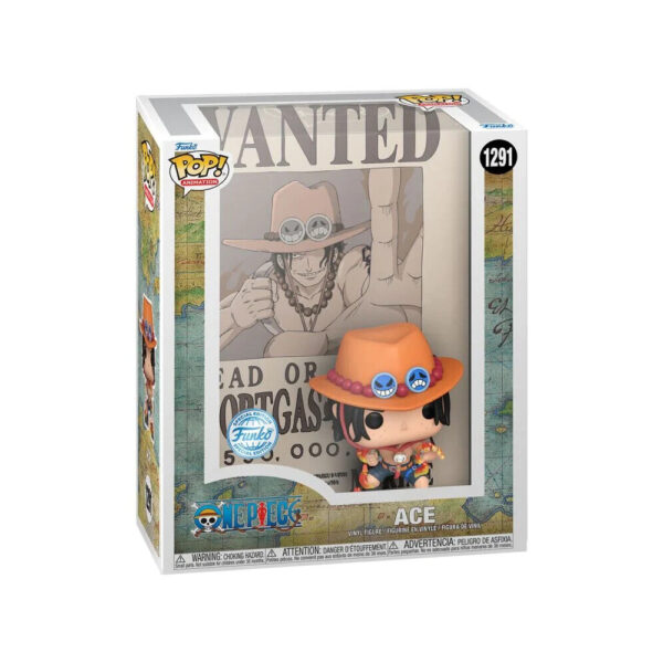(PREORDINE) Funko POP! One Piece - 1291 Ace Wanted Poster